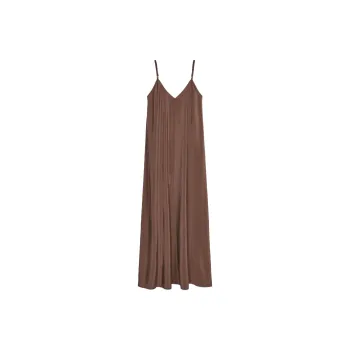 ZARA Slip Dresses Women's Brown