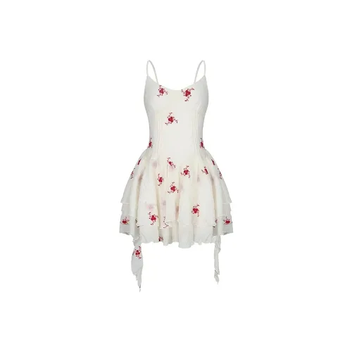 Incolore Slip Dresses Women's White