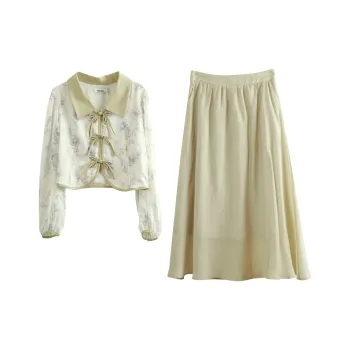 Olrain Skirt Set Women's Multicolor