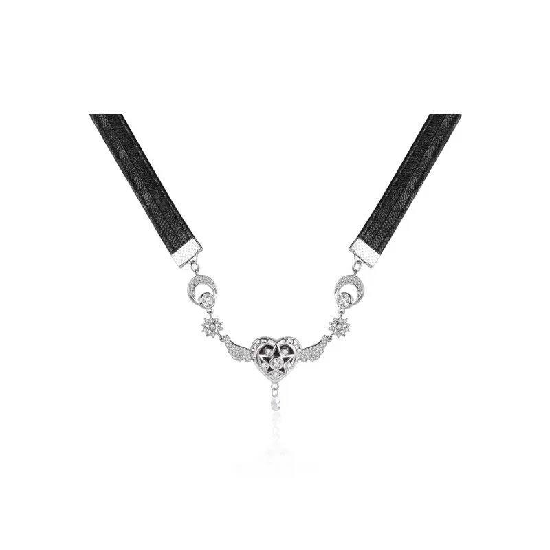PARANOID PUPPY Zircon Necklaces Women's-0