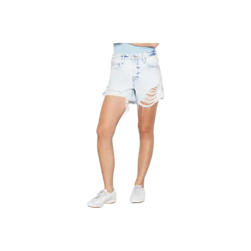 FRAME Denim Shorts Women's Light Blue