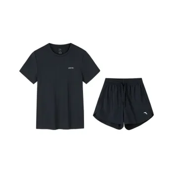 Anta Variety Training Collection Casual Suit Women's Basic Black
