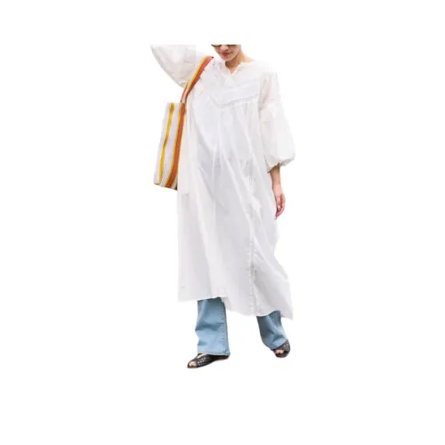 FREAK'S STORE Long Sleeved Dress Women's Ecru