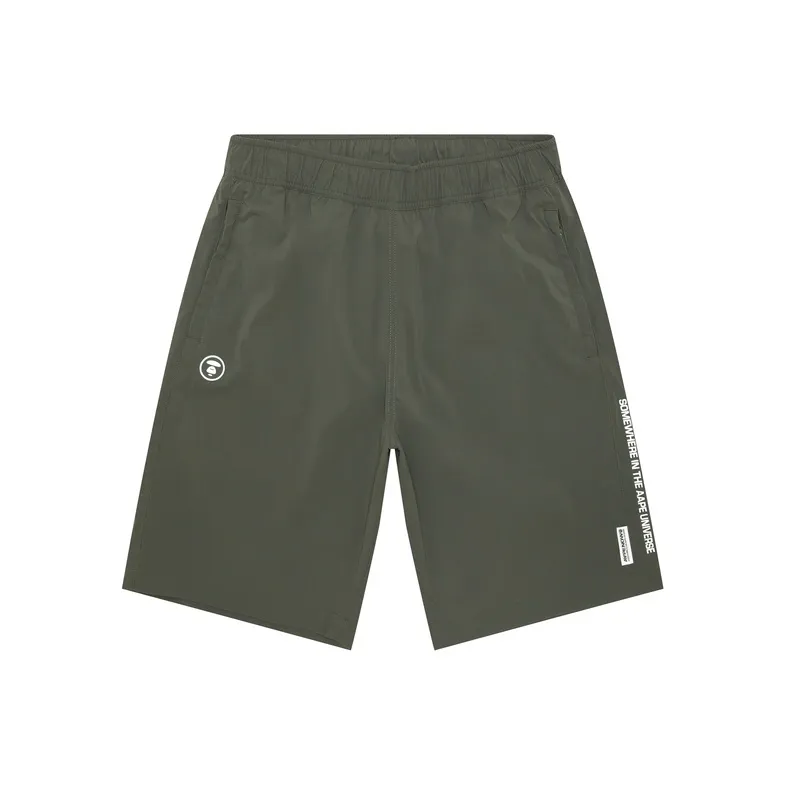 Aape Logo patch Bermuda Shorts-3