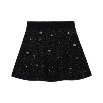 D'zzit Casual Short Skirts Women's Black