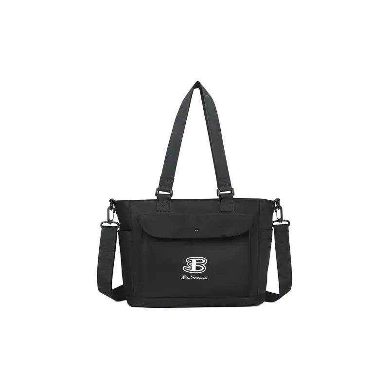 BEN SHERMAN Oxford Shoulder Bag Regular Unisex Black-0