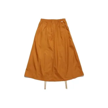 Nike Casual Long Skirt Women's Orange
