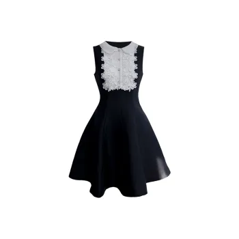 Manekniv Sleeveless Dress Women's Black