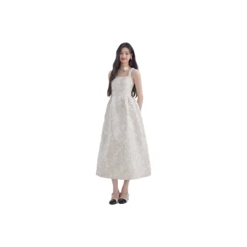 DEAR DEER PUFF Slip Dresses Women's Image Color