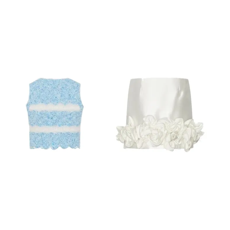 Udon House Two Piece Skirt Sets Women's-1