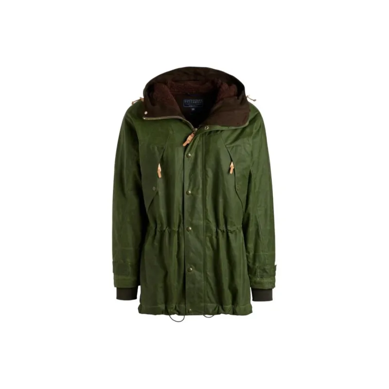 MANIFATTURA CECCARELLI Long Mountain Jacket Jackets & Coats Men's Light Green-0