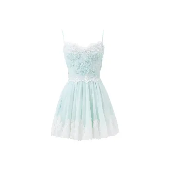 ACAINES Slip Dress Women's Mint Green