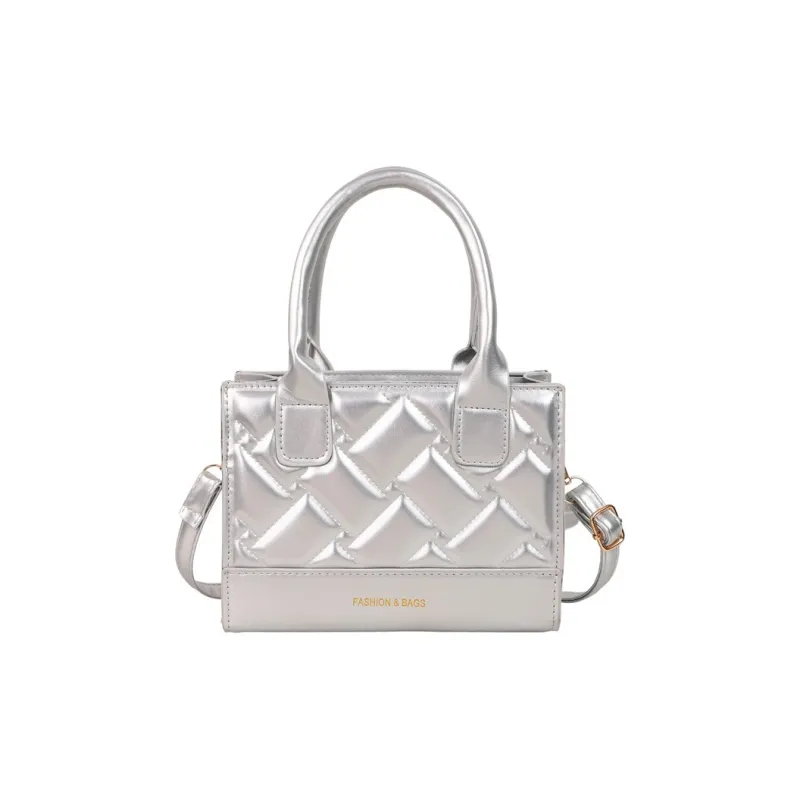 TOUTSEUL YOLO PU Handbag Women's White/Silver/Black/Red/Pink-6