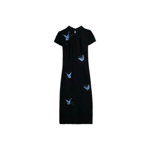 SKYA Short Sleeved Dress Women's