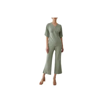 HUBBISH Casual Suit Women's Green