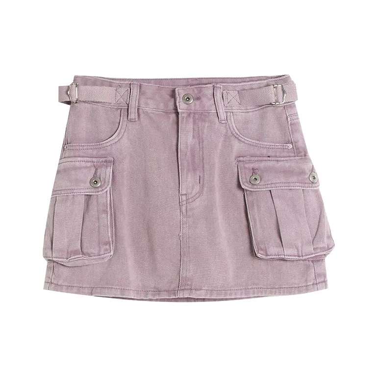 WOWI Cargo Short Skirts Women's-0