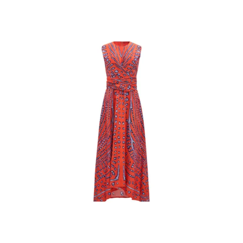 ALTUZARRA Sleeveless Dress Women's Red-0