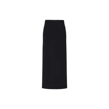 MOCO Casual Long Skirt Women's Black