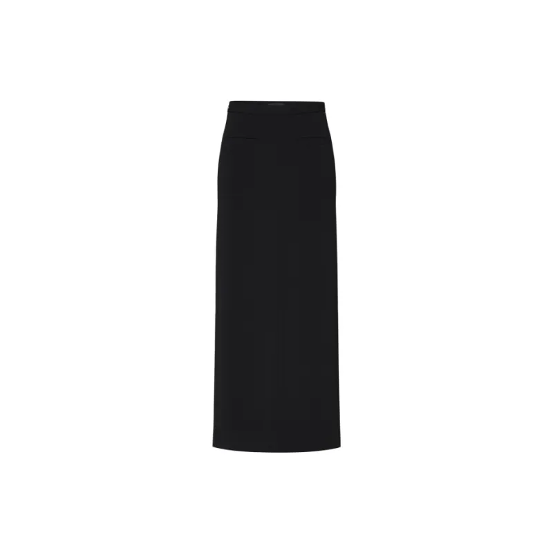 MOCO Casual Long Skirt Women's Black-0