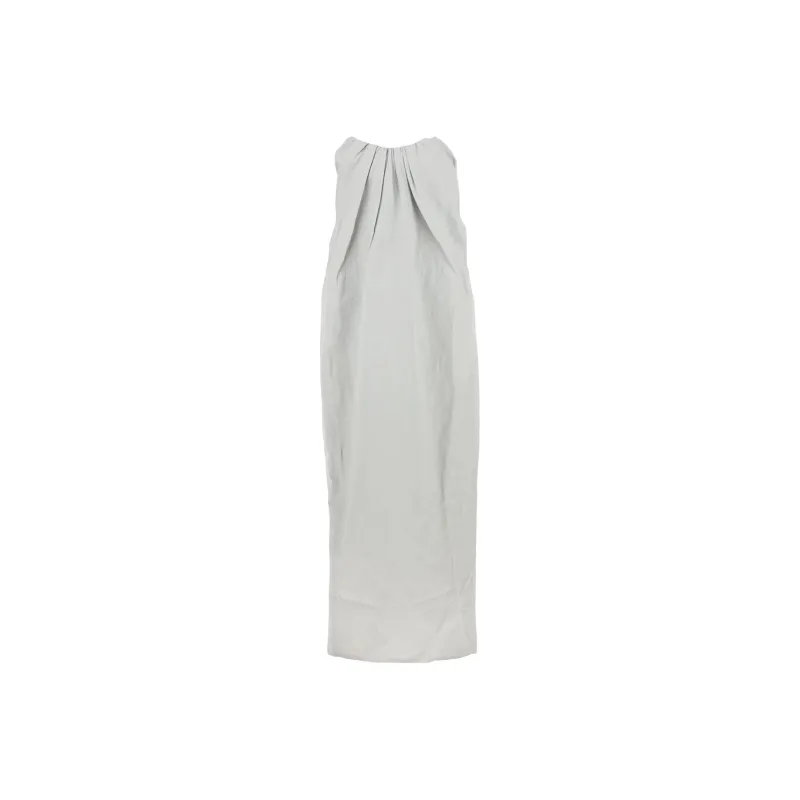 COLOMBIN Strapless Pleat detail Shift Maxi Dress-0