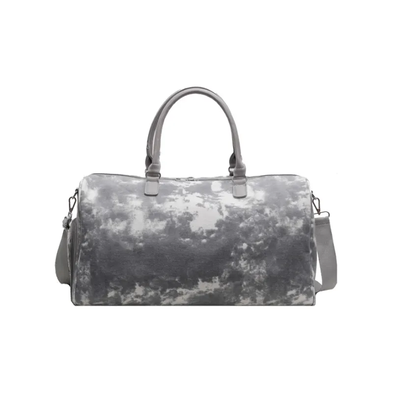 CARTELO Polyester Travel Bag Unisex Gray/Blue/Pink-0