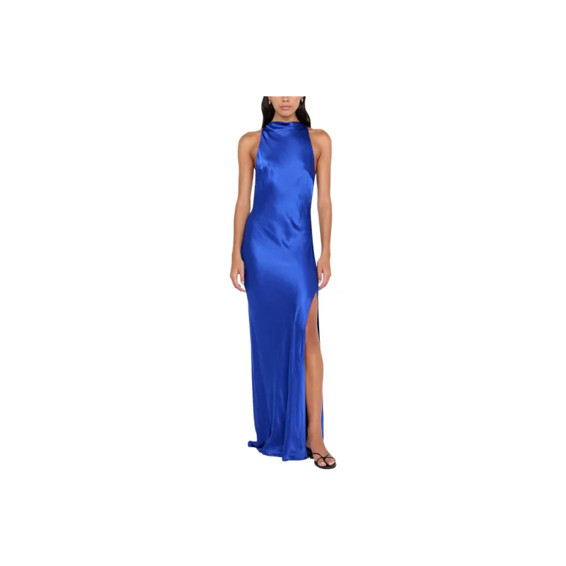 BEC+BRIDGE SOL MAXI DRESS Sleeveless Dress Women's MEDITERRANEAN BLUE/Mediterranean Blue-0