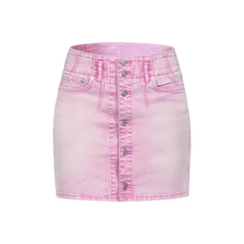 EVISU Denim Short Skirts Women's