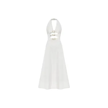 CULT GAIA Braxton Halterneck Midi Dress