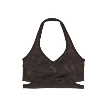 PUMA Formknit Seamless Low Support Bra Sports Underwear Women's Black