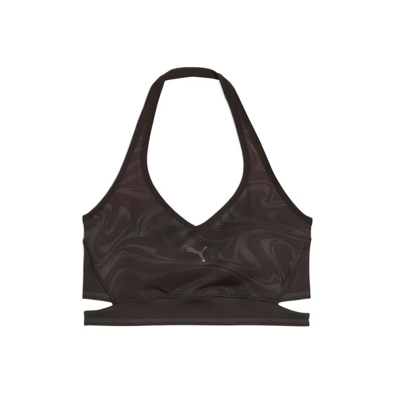 PUMA Formknit Seamless Low Support Bra Sports Underwear Women's Black-0