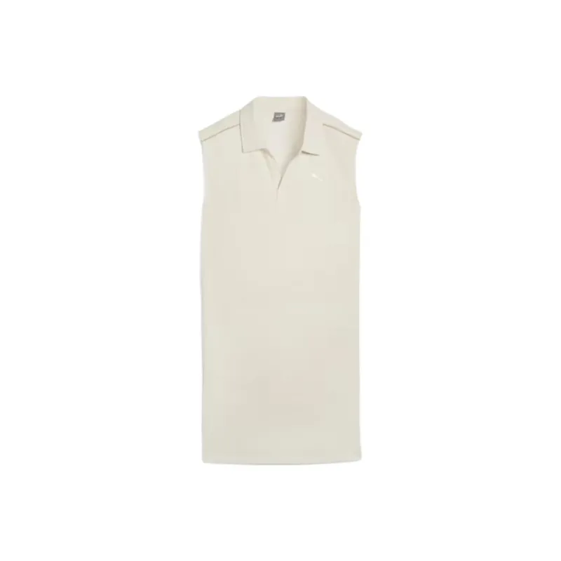 PUMA Sleeveless Dress Women's Beige-0
