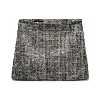 ZARA Casual Short Skirts Women's Grass Green
