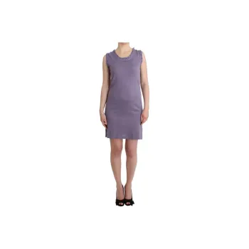 JOHN GALLIANO Sleeveless Dress Women's Purple