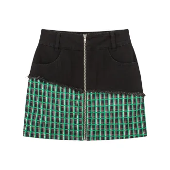 CHUU Casual Short Skirts Women's Black