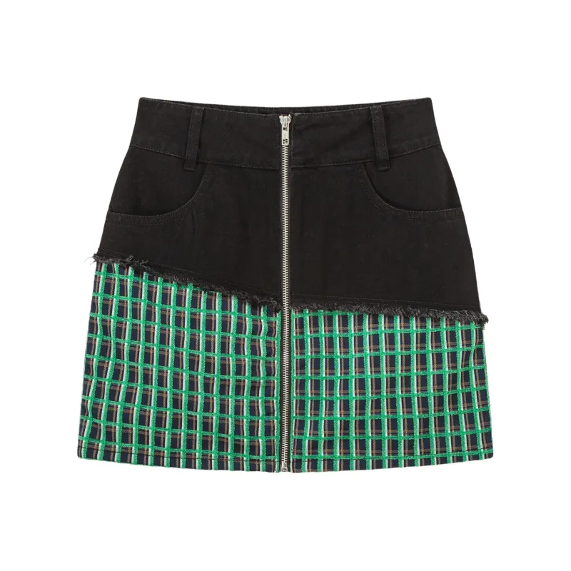 CHUU Casual Short Skirts Women's Black-0