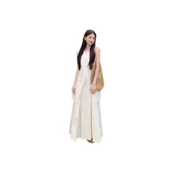 Giyu Skirt Set Women's Light Tea Apricot