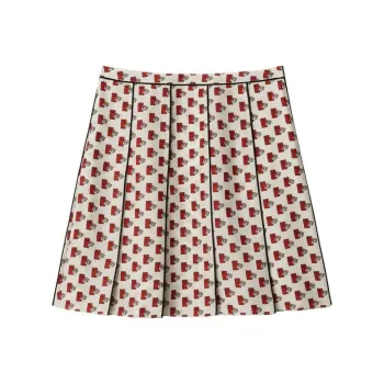 Burberry Casual Short Skirts Women's White