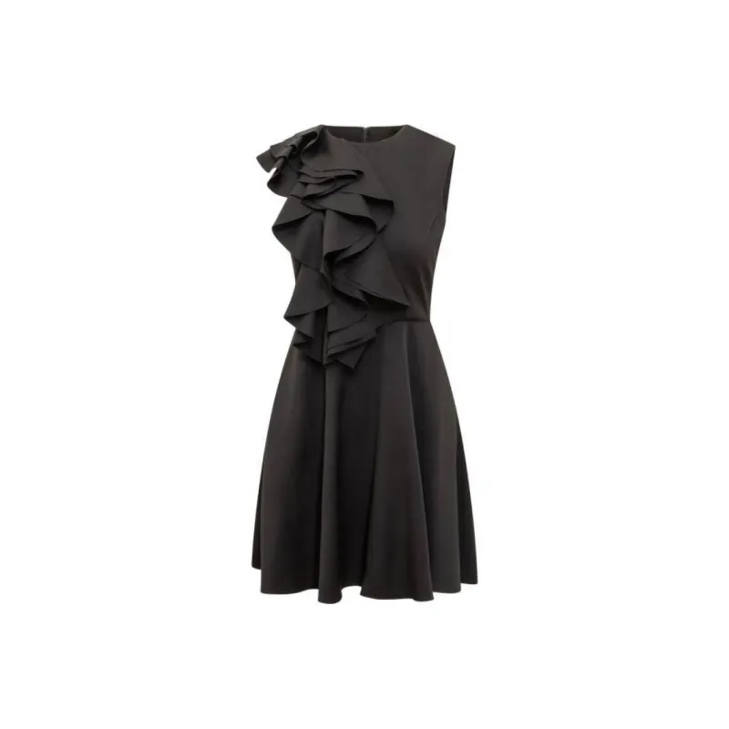 ROCHAS Ruffle detailing Mini Dress-0