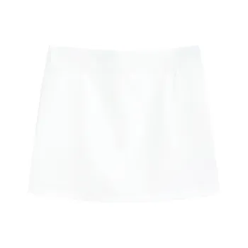 SNZX Casual Short Skirts Women's White