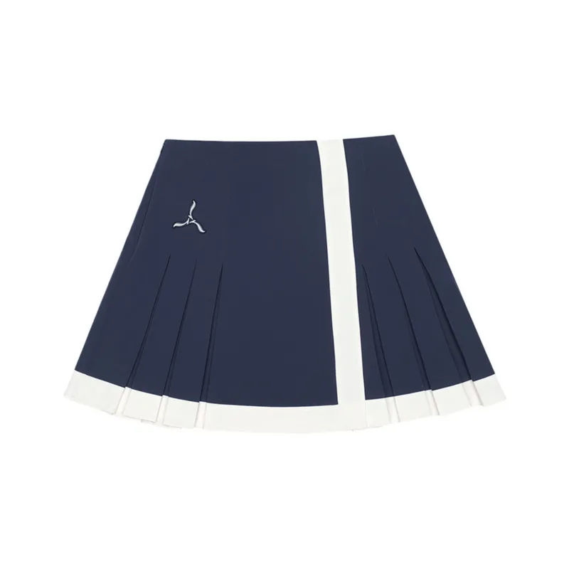 LI NING 1990 Casual Short Skirts Women's Twilight Indigo-0