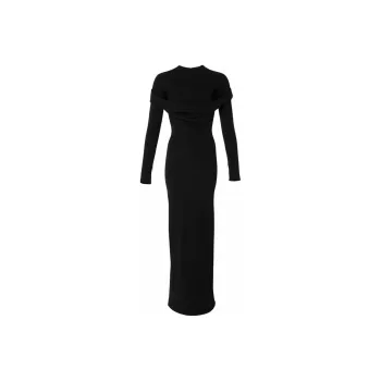 Jacquemus Sabre Cold shoulder Dress