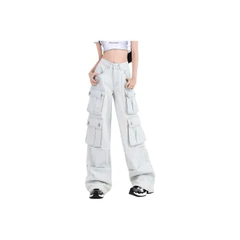 YINLEI Jeans Women's Light Blue