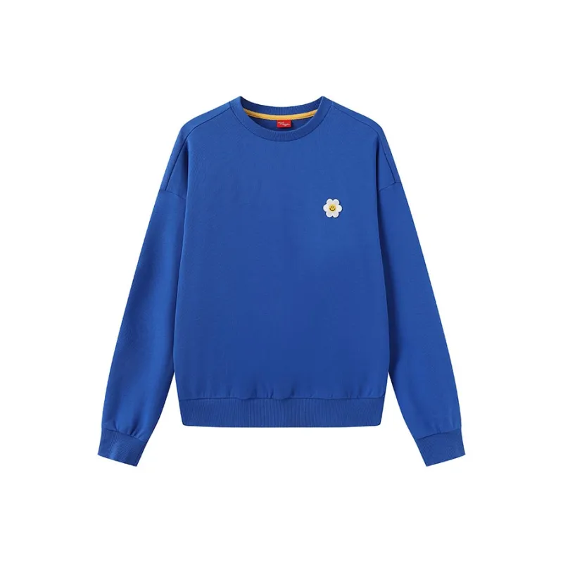 Wiggle Wiggle Crew Neck Loose Fit Multicolor Sweatshirt Women's-2