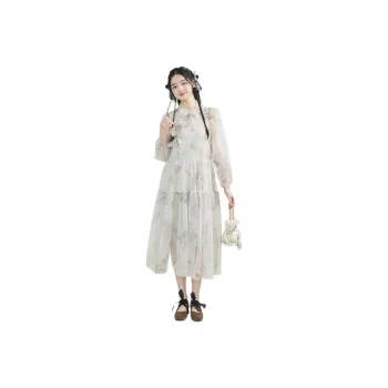 ZIHAN SS24 Skirt Set Women's Beige With Print