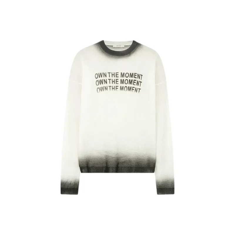 MEIYANG Knitwear Women's Black White-1