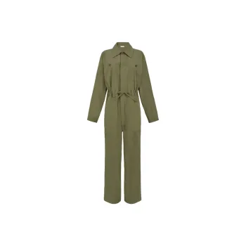 PAROSH SS25 Jumpsuit Women's Green