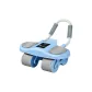 4-Wheel Abdominal Roller (with Counting Edition)--Blue