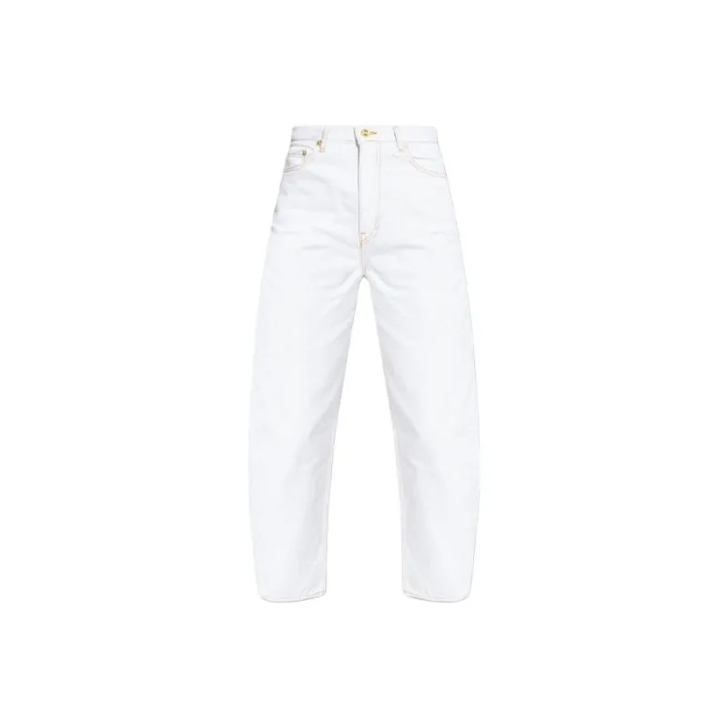 GANNI Jeans Women's White-0