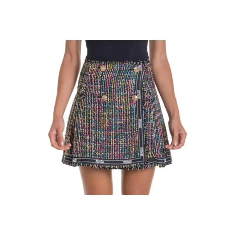 VERSACE JEANS Casual Short Skirts Women's Multicolor-0