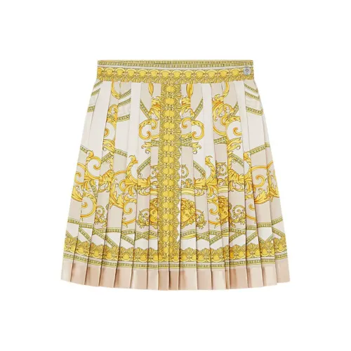 VERSACE Barocco Printed Pleated Skirt